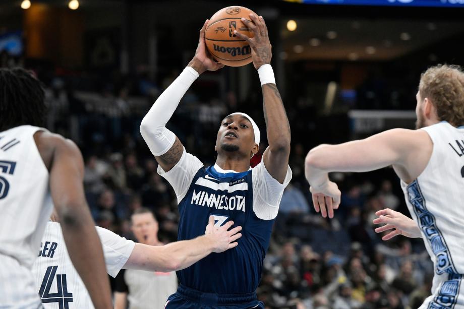 [图]灰熊主场137-128力克森林狼结束6连败